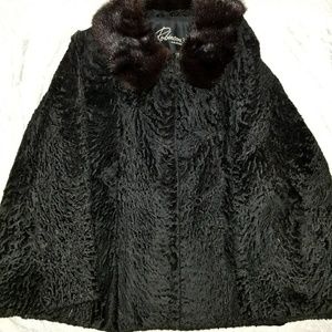 Vintage Persian lamb & Mink coat